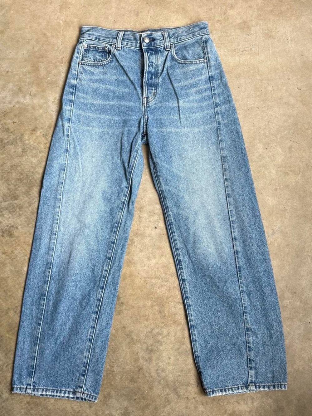 Madewell Pieced Barrel Jeans Size 24